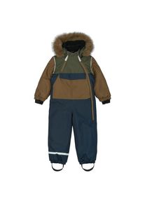 Mikk-line Anorak Snowsuit Overall Kinder (Größe 128 |blau |wasserdicht)