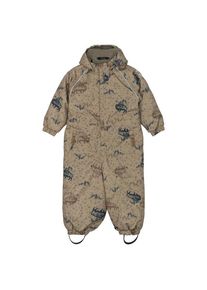 Mikk-line Polyester Junior Suit AOP Forrest Overall Kinder (Gr 128 |beige |wasserdicht)