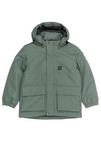 Mikk-line Heating Jacket Parka Winterjacke Kinder (Gr 116 |oliv)