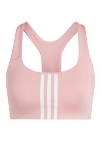 Adidas PWIM Medium Support 3S Bra Sport-BH Women (Gr XL - Cup: A-B |rosa)