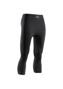 X-Bionic Mightywool 3/4-Pants Merinounterwäsche Damen (Gr XS |schwarz)