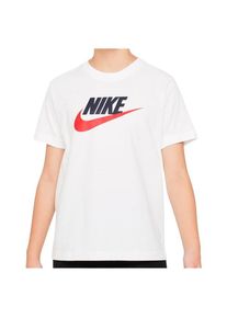 Nike Big Sportswear T-Shirt T-Shirt Kinder Alltag (Gr M |weiß)