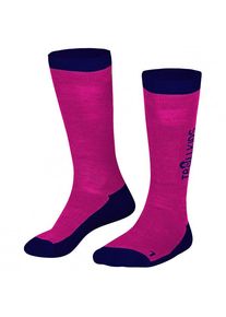 Trollkids Ski Socks Skisocken Kinder Wandern (Gr 27-30 |rosa)