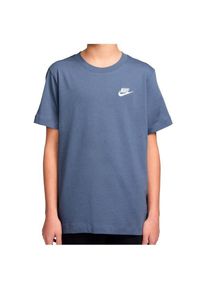 Nike Big Sportswear Tee T-Shirt Kinder Workout (Gr S |blau)