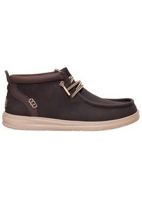 Freizeitschuhe HeyDude Wally Mid Gripr Classic Herren (Gr 42 |braun)