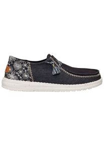 HeyDude Wendy Funk Embroidered Floral Sneaker Damen (Gr 41 |grau)