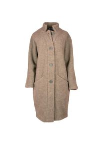 Woll- & Merinojacke Reiff Fleecemantel Paula Damen (Gr XL |beige)