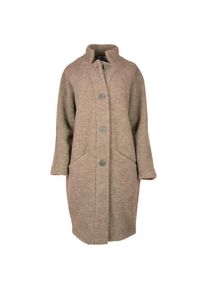 Woll- & Merinojacke Reiff Fleecemantel Paula Damen (Gr L |beige)