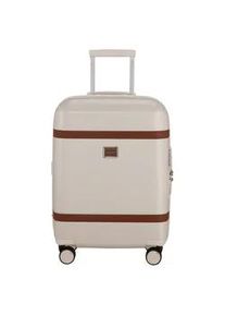 Hartschalen-Trolley Samsonite "IMAGE, verschiedene Gr&ouml;&szlig;en und Farben", Gr. B/H/T: 40cm x 55cm x 20cm 38 l, wei&szlig; (ivory), Polycarbonat, Polyurethan, Koffer, Hartschalen-Koffer Nassfach waschbares Futter Volumenerweiterung
