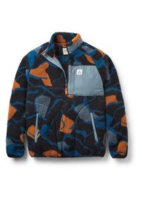 Passenger Offroad Recycled Sherpa 1/2 Zip Fleece Fleecejacke Men (Gr M |blau)