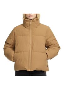 Kunstfaserjacke Selfhood Short Puffer Damen (Gr XS |beige)