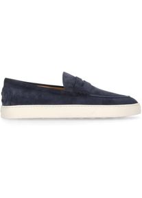 Tod's Tod's Loafer - Heren Mocassino Cassetta Blauw - Gr. 7 - in Blau - f&uuml;r Damen