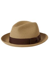 Brixton Horton Convertabrim Packable Fedora Hut (Gr S - 56 cm |braun/beige)