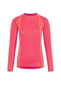 KARI TRAA Lekker L/S Merinounterwäsche Damen (Gr M |rosa)