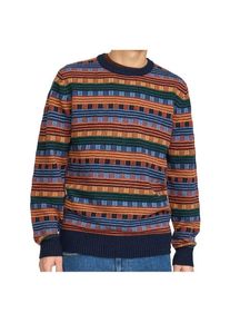 Revolution Knit Sweater Wollpullover Herren (Gr L |blau)