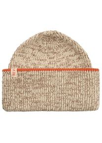 Revolution Beanie with Big Fold Up Mütze (Gr One Size |beige)
