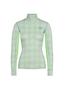 KARI TRAA Rose Half-Zip Merinounterwäsche Women (Größe L |grün)