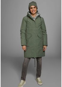 Polarino sheego Gro&szlig;e Gr&ouml;&szlig;en Parka, khaki, Gr&ouml;&szlig;e 46 - Damen