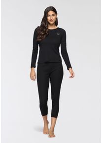 Polarino sheego Gro&szlig;e Gr&ouml;&szlig;en Thermounterhemd, schwarz, Gr&ouml;&szlig;e 36 - Damen