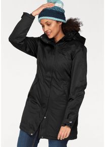 sheego Große Größen Wintermantel, schwarz, Größe 42 - Damen