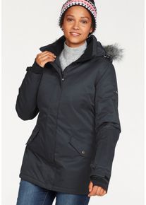 Polarino sheego Gro&szlig;e Gr&ouml;&szlig;en Skijacke, schwarz, Gr&ouml;&szlig;e 40 - Damen