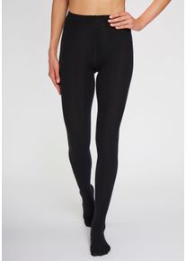 Lavana sheego Gro&szlig;e Gr&ouml;&szlig;en Strickstrumpfhose, schwarz, Gr&ouml;&szlig;e 36/38 - Damen