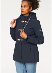 Polarino sheego Große Größen Softshelljacke, marine, Größe 50 - Damen