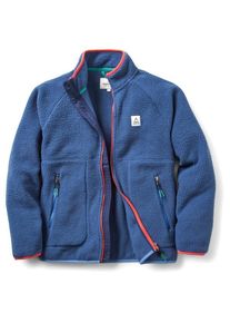 Passenger Fairbanks Full Zip Recycled Sherpa Fleece Fleecejacke Damen (Gr M |blau)