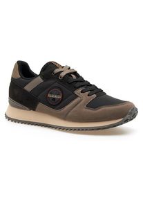 Napapijri Sneaker Cosmos 02 Sneaker Herren (Gr 9 |schwarz/braun)