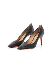 Santoni Low-Top Sneaker - Pumps aus Glattleder - Gr. 36 (EU) - in Schwarz - f&uuml;r Damen