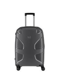 Hartschalen-Trolley IMPACKT "IP1, verschiedene Gr&ouml;&szlig;en und Farben", Gr. B/H/T: 45cm x 67cm x 28cm 73 l, schwarz (lava schwarz), Polypropylen, unifarben, Koffer, Hartschalen-Koffer vegan Koffer Reisegep&auml;ck USB-Port TSA Zahlenschloss