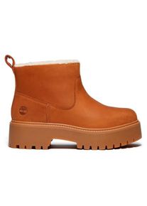 Winterschuhe Timberland Stone Street Mid Warm Lined Boot Damen (Gr 38 |rot/braun)