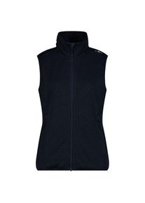 CMP Vest Jacquard Knitted Fleeceweste Women (Größe 38 |schwarz)