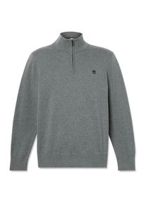 Pullove Timberland Williams River Cotton YD 1/4 Zip Sweater Herren (Gr 3XL |grau)