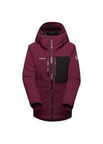 Skijacke Mammut Stoney Hardshell Thermo Hooded Jacket Damen (Gr M |rot |wasserdicht)