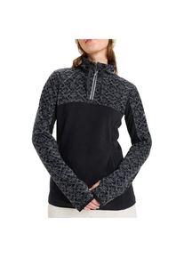 Fleecepullover Roxy Sayna Half Zip Damen (Gr XS |schwarz)