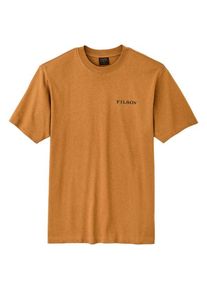 T-Shirt Filson S/S Frontier Logo T-Shirt Herren (Gr XXL |orange)