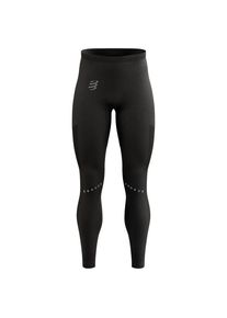 Compressport Winter Running Legging Lauftights Herren (Gr XL |schwarz)