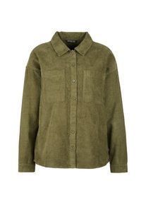 Hemd Stoic MMXX. Selja Cord Shirt Damen (Gr S |oliv)