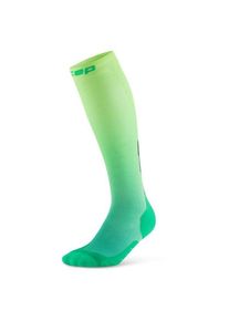 CEP Run Edt Gradient Socks Tall 50 Kompressionssocken Damen (Gr II |gr&uuml;n)