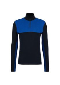 We Norwegians Tryvann Colblock Zipup Merinolongsleeve Men (Gr S |schwarz)