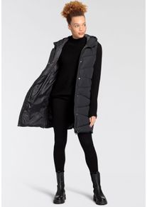 Polarino sheego Gro&szlig;e Gr&ouml;&szlig;en Steppweste, phantom, Gr&ouml;&szlig;e 34 - Damen