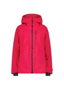 Skijacke CMP Jacket Fix Hood Damen (Gr 44 |rot |wasserdicht)