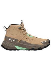 Wanderschuhe Salewa Pedroc 2 Leather Mid PTX Damen (Gr 40,5 |beige |wasserdicht)