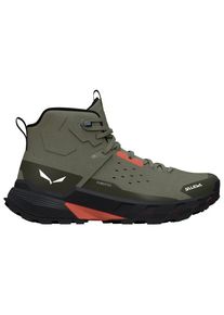 Salewa Pedroc 2 Leather Mid PTX Wanderschuhe Damen (Gr 40,5 |oliv/schwarz |wasserdicht)