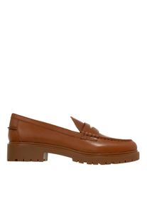 Lauren by Ralph Lauren Lauren Ralph Lauren Loafer - Marli-Flats-Loafer - Gr. 38 (EU) - in Braun - f&uuml;r Damen