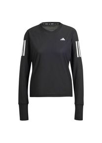 Adidas Own the Run L/S Laufshirt Damen (Gr S |schwarz)