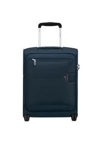 Weichgep&auml;ck-Trolley Samsonite "UPRIGHT 45/16 UNDERSEATER", Gr. B/H/T: 35cm x 45cm x 20cm 29 l, blau (navy blau), Polyester, unifarben, Koffer, Handgep&auml;ck-Koffer, Reisekoffer, Koffer, Weichschalenkoffer, Trolley