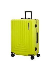 Hartschalen-Trolley Samsonite "FOCUS, verschiedene Gr&ouml;&szlig;en und Farben", Gr. B/H/T: 51cm x 75cm x 29cm 91 l, metallic lime, Polycarbonat, Koffer, Reisegep&auml;ck, Hartschalen-Koffer, TSA-Schloss