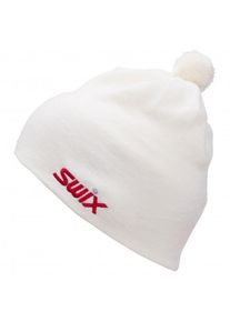 Mütze Swix Tradition Hat with Flag (Gr 58 cm |weiß/grau)